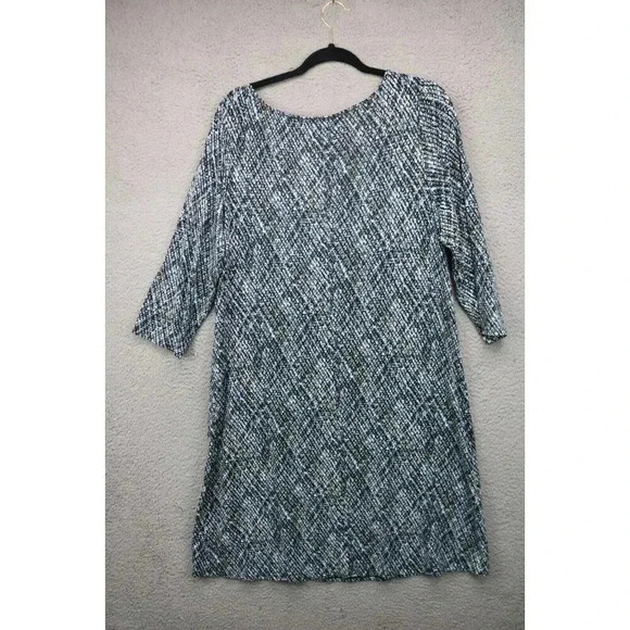 J. Jill Wearever 3/4 Sleeve Midi Dress-Size Large - Picture 7 of 8